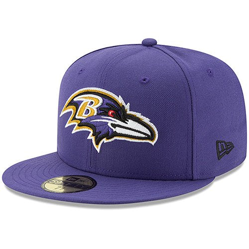 New Era Baltimore Ravens Purple Omaha 59FIFTY Hat