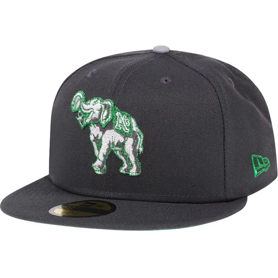 New Era Oakland Athletics Stomper Dark Gray/Green 59FIFTY Fitted Cap