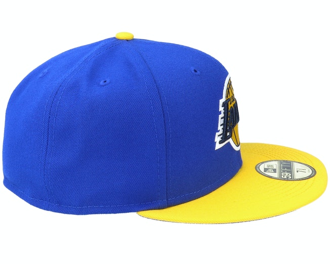 New Era Los Angeles Lakers Royal Blue/Yellow Colorpack 59FIFTY Fitted Hat