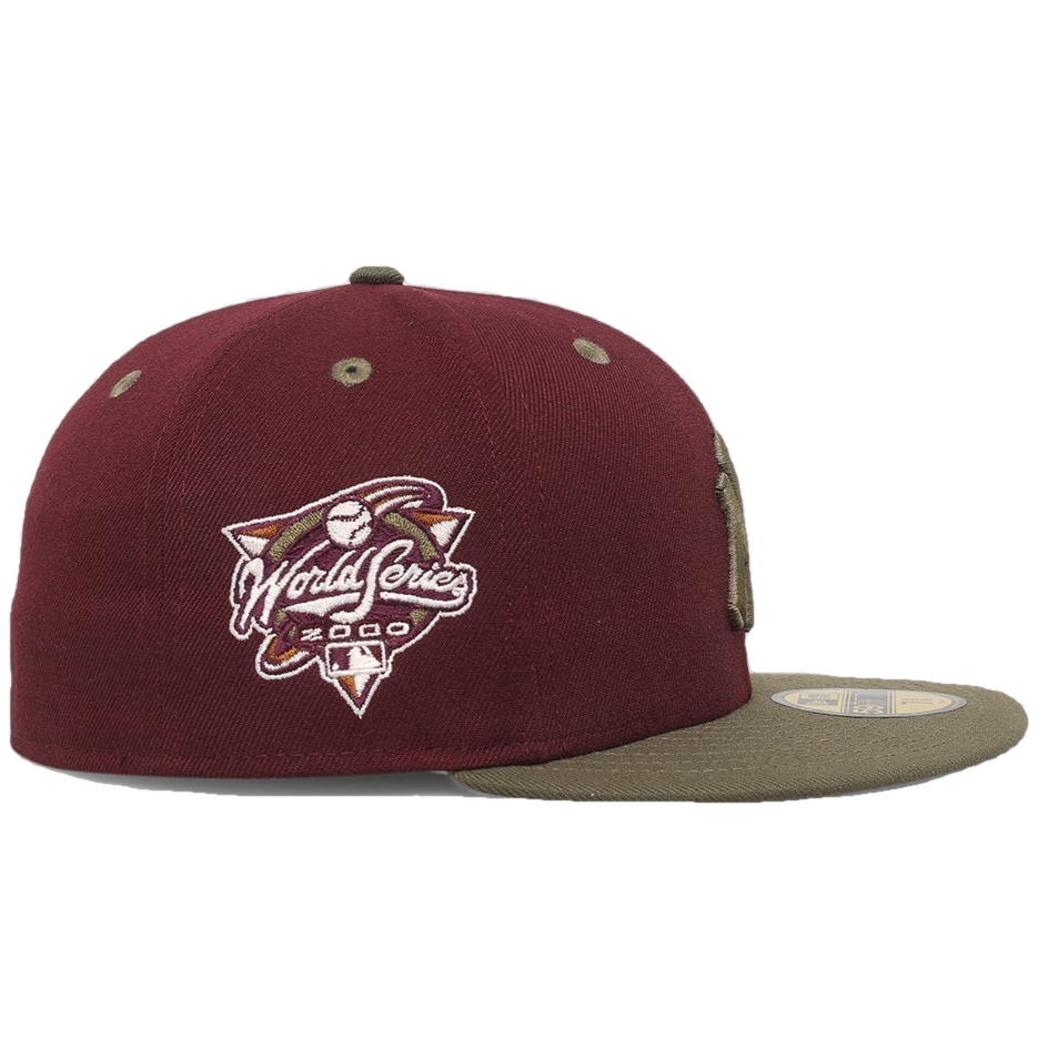 New Era x Culture Kings New York Yankees 'Burgundy World Series' 59FIFTY Fitted Hat