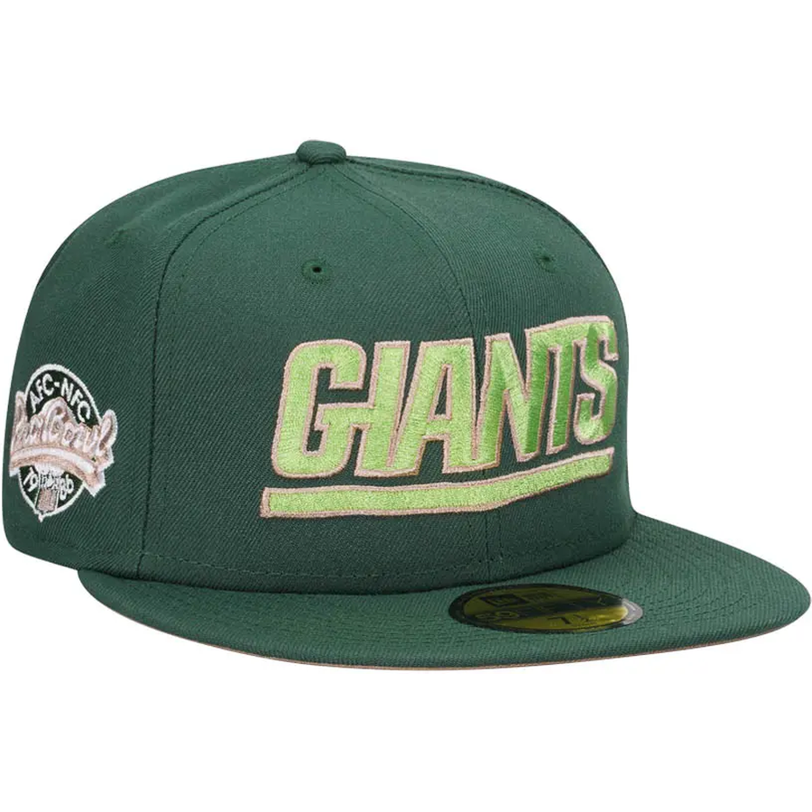 New Era New York Giants 1986 Pro Bowl Green Script 59FIFTY Fitted Hat