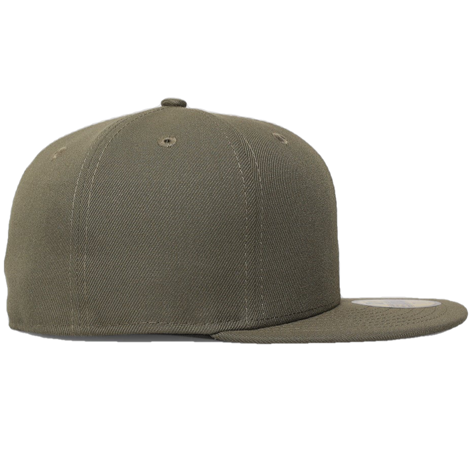 New Era Olive Blank 59FIFTY Fitted Hat