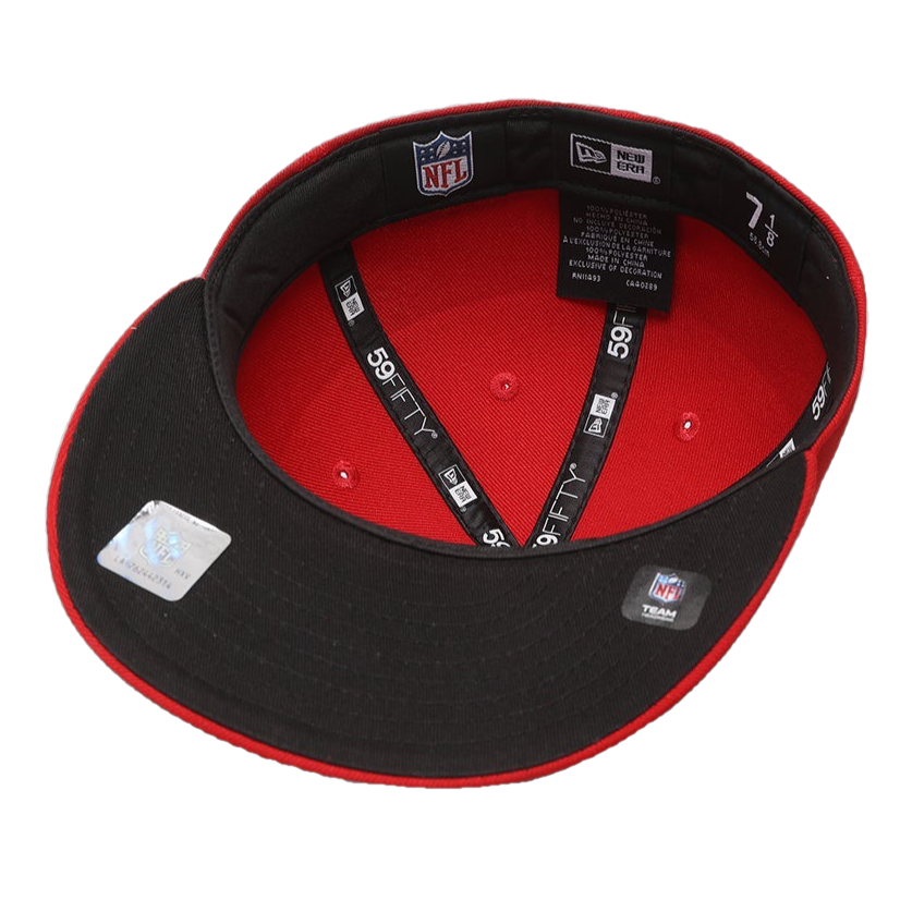 New Era x Culture Kings Las Vegas Raiders 'Core Scarlet/Black' 59FIFTY Fitted Hat