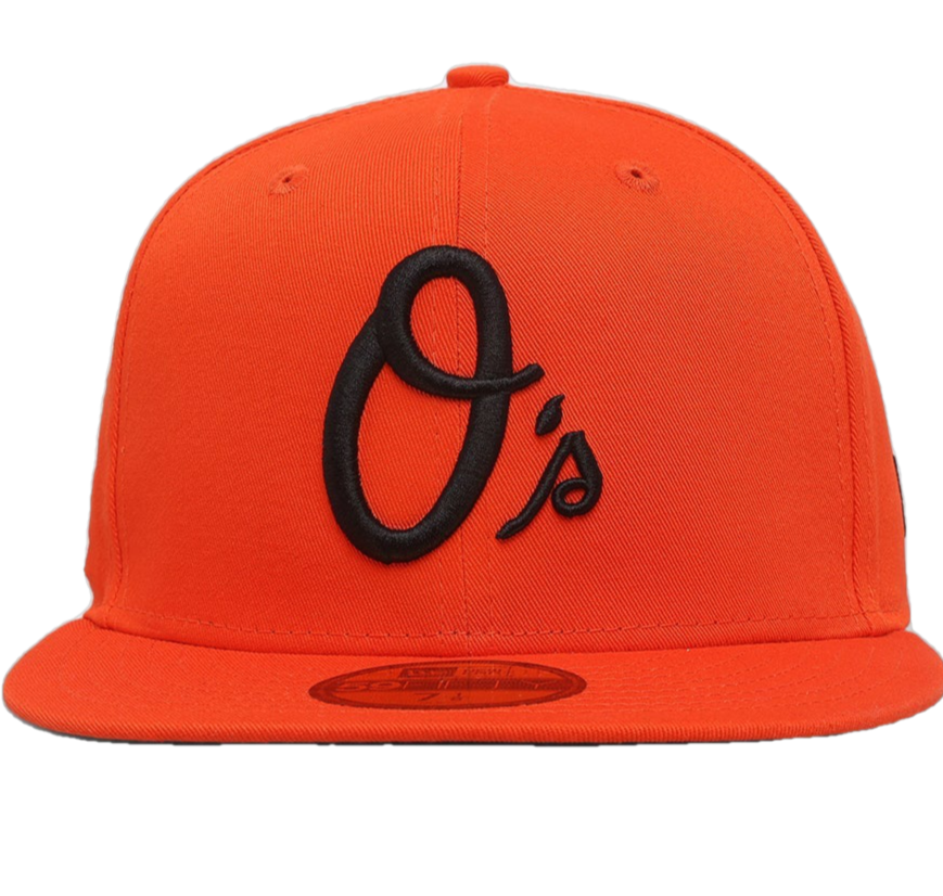 New Era x Culture Kings Baltimore Orioles 'Pumpkin Orange' 59FIFTY Fitted Hat