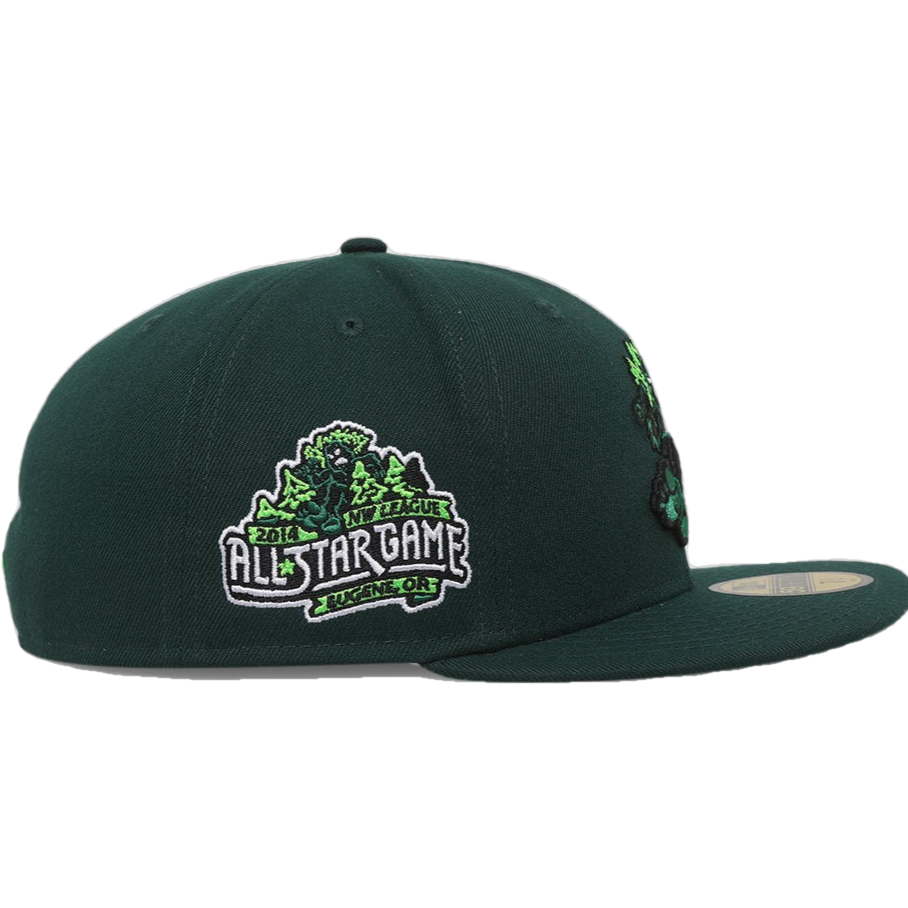 New Era Eugene Emeralds 'Christmas Tree'  Green 59FIFTY Fitted Hat