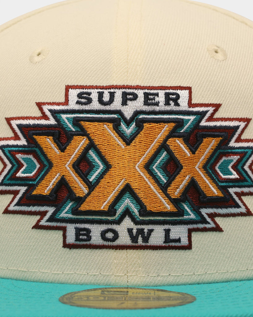 New Era Dallas Cowboys '1996 Super Bowl' Chrome White 2023 59FIFTY Fitted Hat