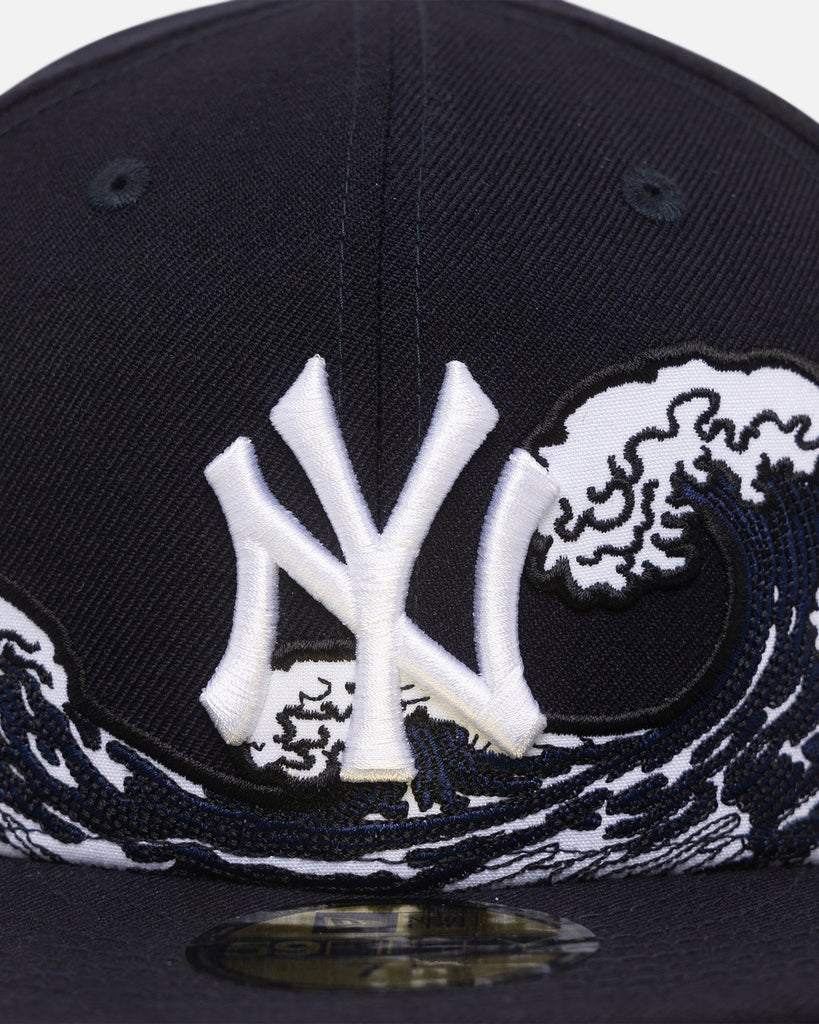 New Era New York Yankees Ocean Wave Navy 59FIFTY Fitted Hat