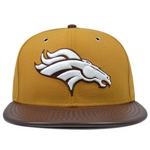 New Era Denver Broncos Peanut Butter 59Fifty Fitted Hat