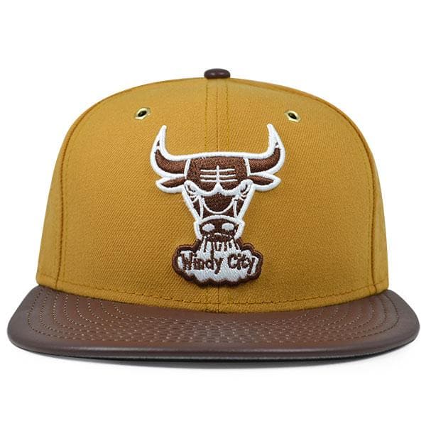 New Era Chicago Bulls "Windy City" Peanut Butter 59Fifty Fitted Hat