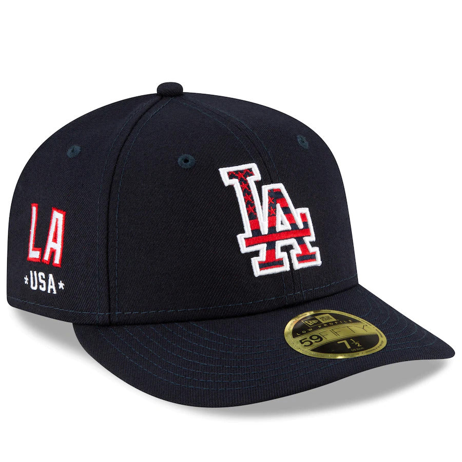 New Era LA Dodgers 4th of July 2021 Low Profile 59FIFTY Fitted Hat