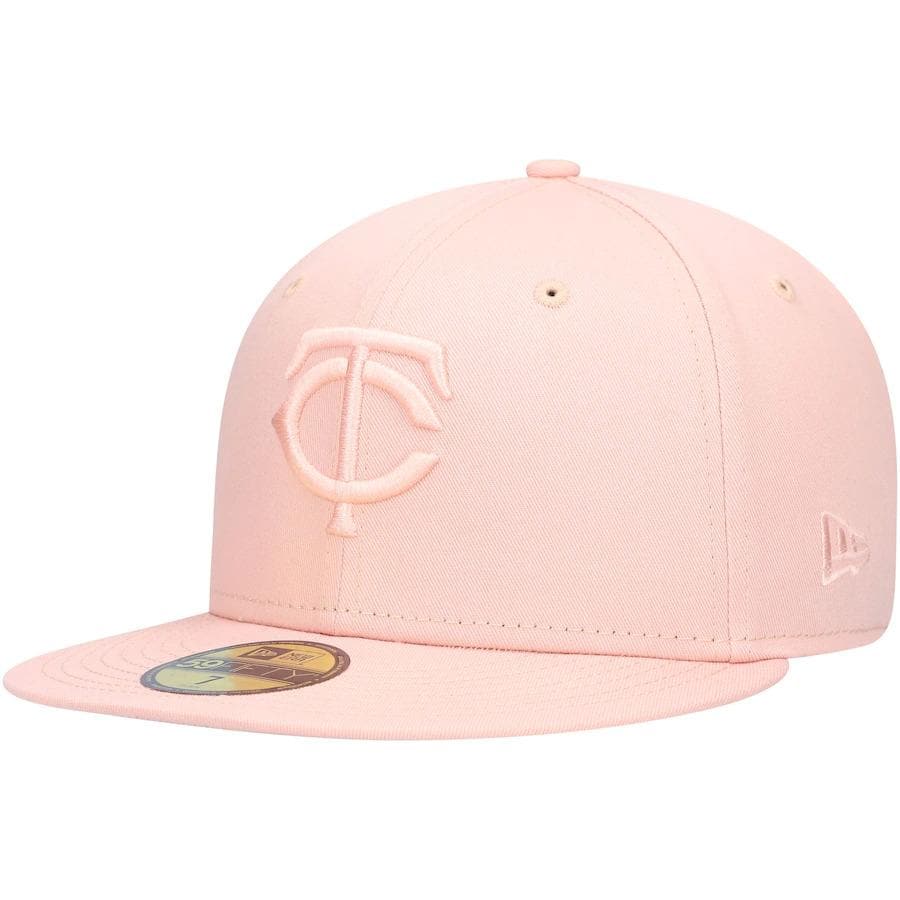New Era Minnesota Twins Pink Tonal Blush Sky 59FIFTY Fitted Hat