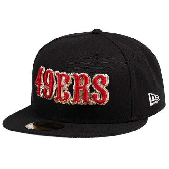 New Era San Francisco 49ers Script Prime Edition 59FIFTY Fitted Hat