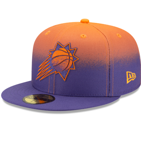 New Era Phoenix Suns Back Half 59Fifty Fitted Hat