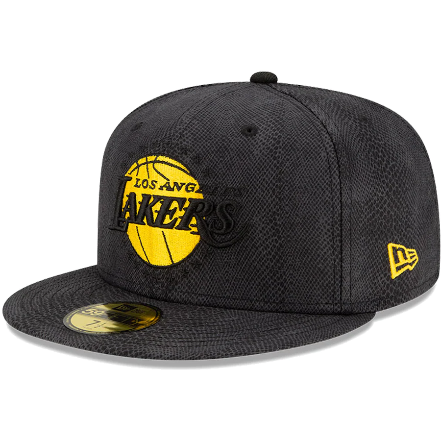 New Era Los Angeles Lakers Black Mamba 59Fifty Fitted Hat