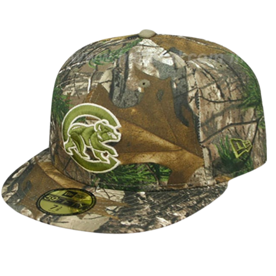 New Era Chicago Cubs Realtree Camo 59FIFTY Fitted Hat
