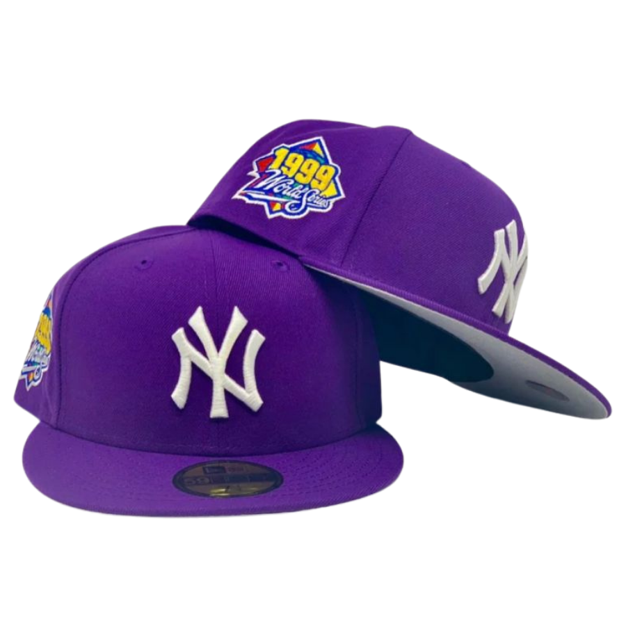 New Era New York Yankees Purple 1999 World Series 59FIFTY Fitted Hat