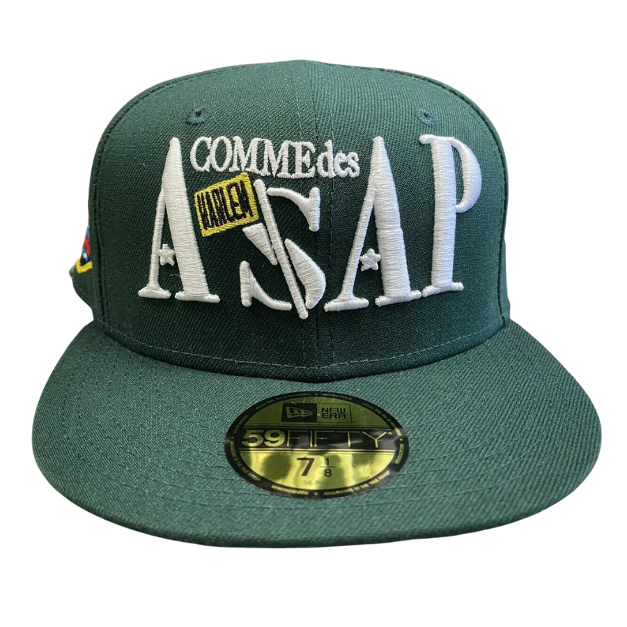 New Era Comme des A$AP Harlem dark Green 59FIFTY Fitted Hat