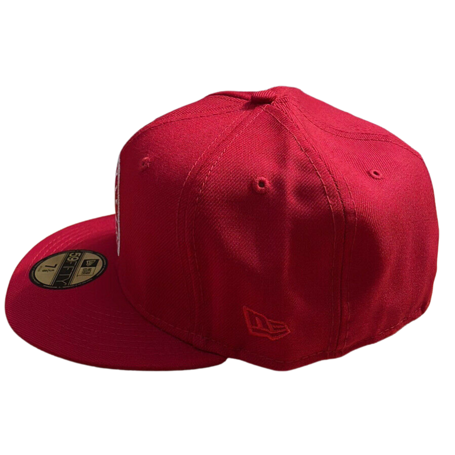 New Era Seattle Mariners Red Wool 59FIFTY Fitted Hat
