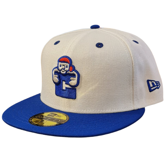 New Era Quebec Carnavals White/Royal 59FIFTY Fitted hat