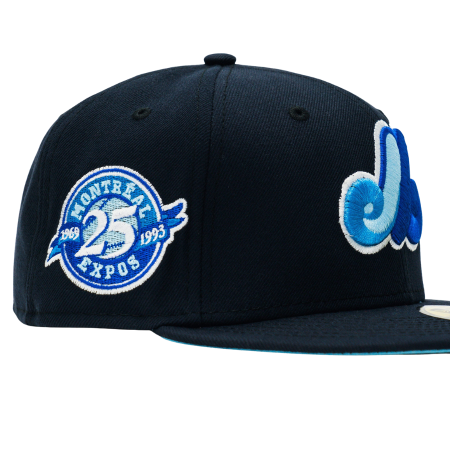 New Era x YCMC Montreal Expos Navy/Sky Blue 2023 59FIFTY Fitted Hat