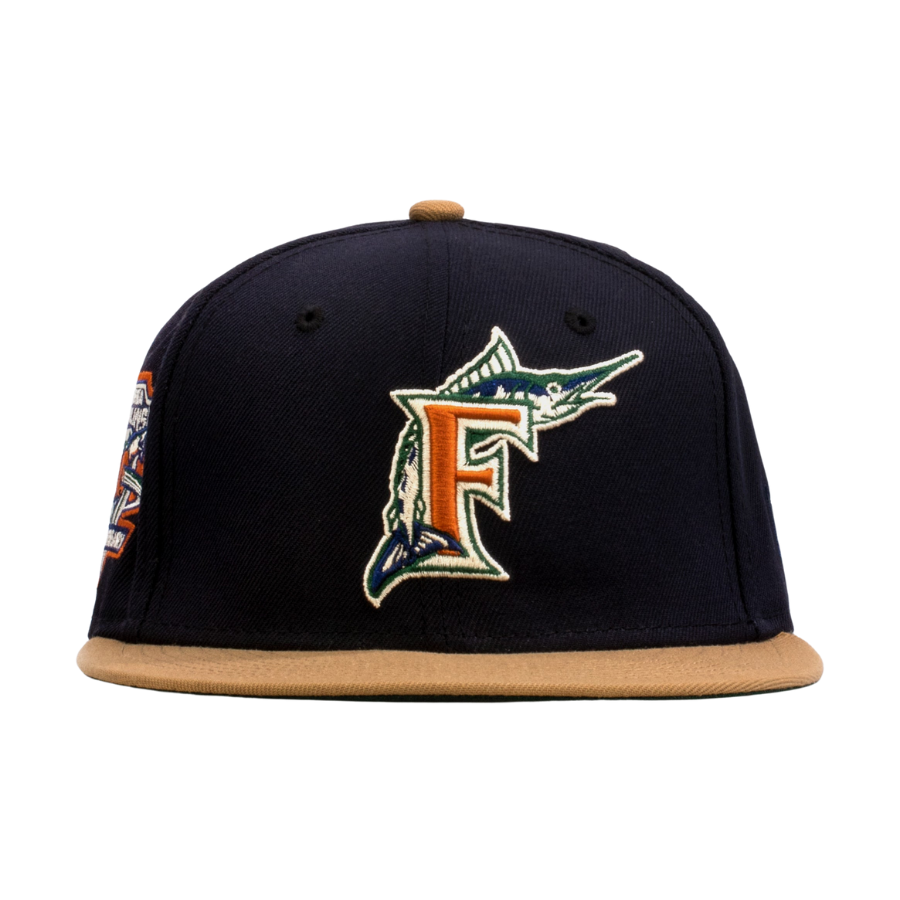 New Era Florida Marlins 'Varsity Blues' 2023 59FIFTY Fitted Hat