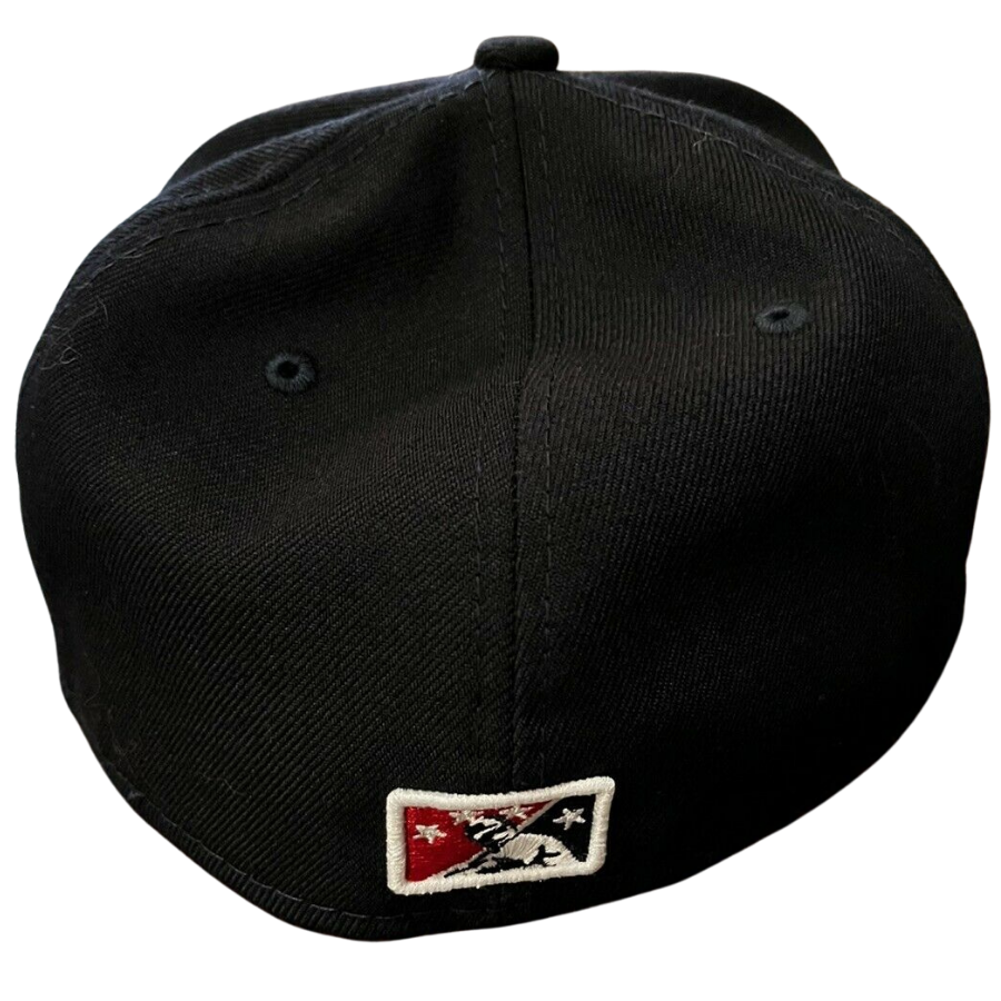 New Era Kannapolis Cannon Ballers Black/Red USA 59FIFTY Fitted Hat