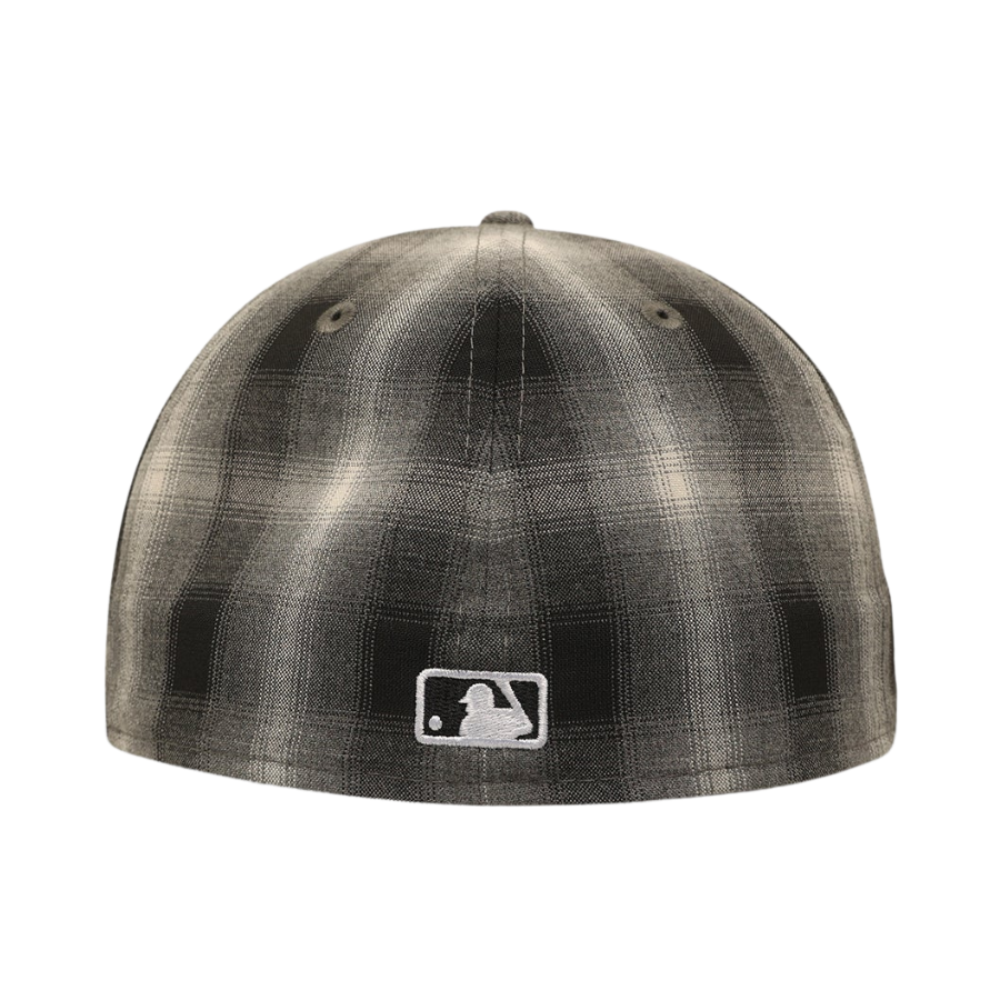 New Era New York Yankees Black & White 'Full Plaid' 59FIFTY Fitted Hat