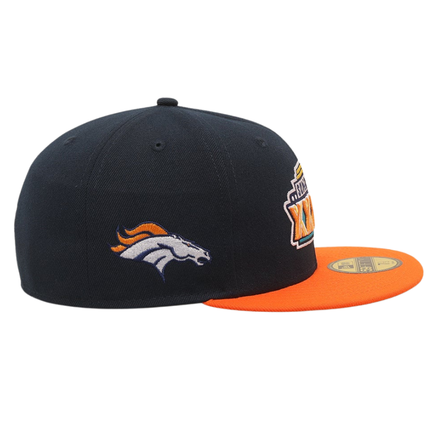 New Era Denver Broncos '1999 Super Bowl' Dark Blue 2023 59FIFTY Fitted Hat