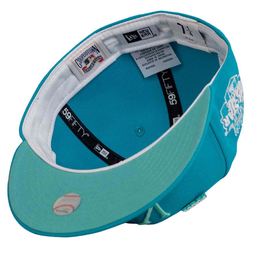 New Era Kansas City Royals Teal 2012 All-Star Game Mint Undervisor 59FIFTY Fitted Hat
