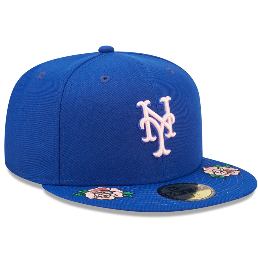 New Era x Lids HD New York Mets Double Rose 59FIFTY Fitted Cap