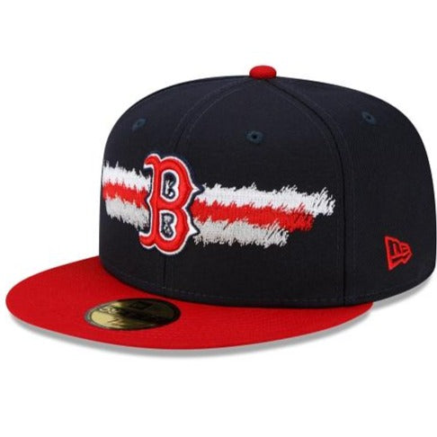 New Era Boston Red Sox Scribble 59FIFTY Fitted Hat