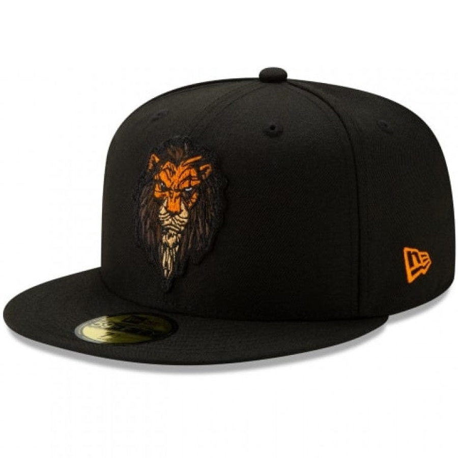 New Era x Lion King Scar Black 59FIFTY Fitted Hat FittedHats