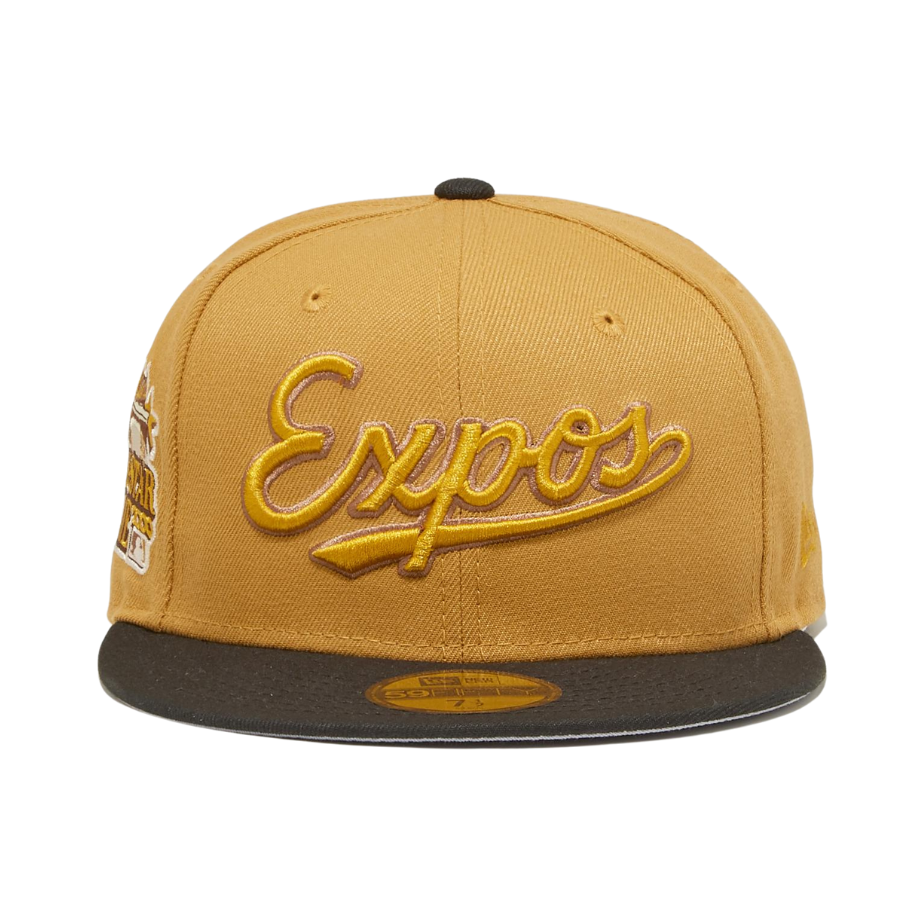 New Era x Eblens Montreal Expos Panama Tan 59FIFTY Fitted Hat