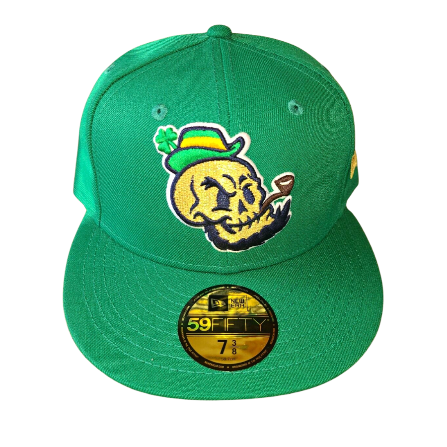 New Era Dionic St. Patricks day Skull Head 59FIFTY Fitted Hat