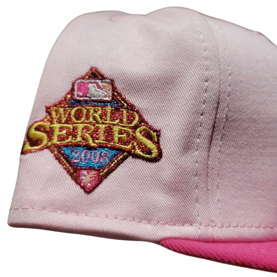 New Era Philadelphia Phillies "Super Mario Kart" Princess Peach 2008 World Series 59FIFTY Fitted Hat