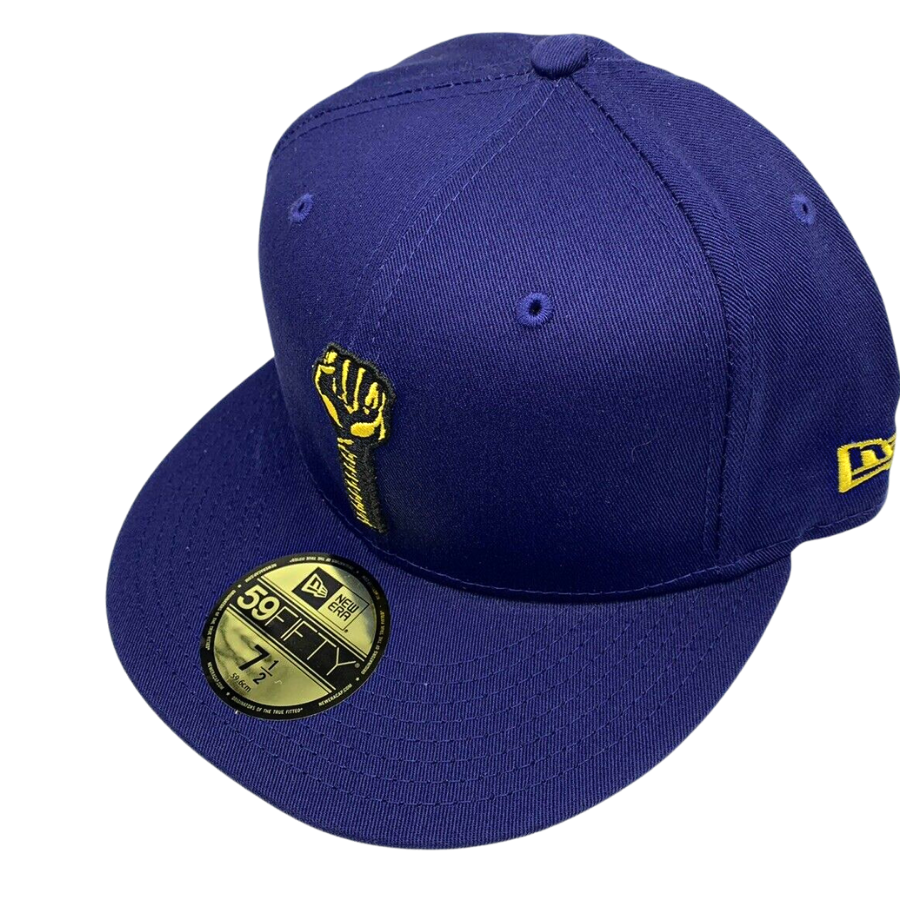 New Era x Hardies Hardware Skateboarding Royal/Yellow 59FIFTY Fitted Hat