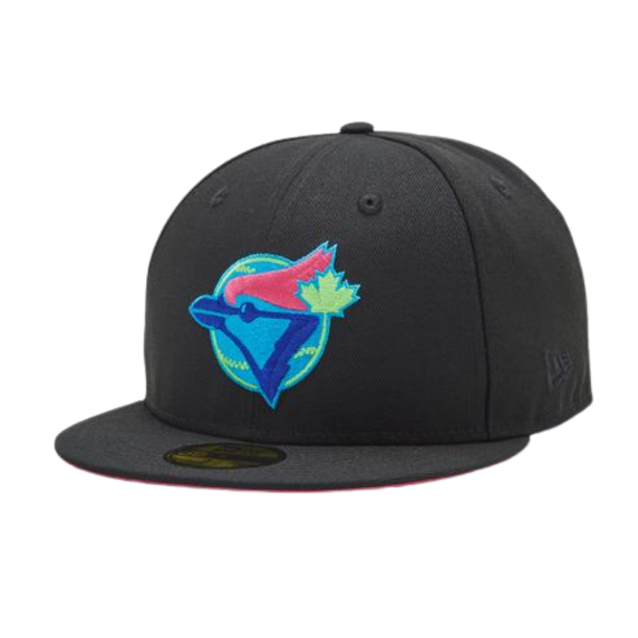 New Era Toronto Blue Jays "SOBE" Pack Pink Under Brim 59FIFTY Fitted Hat