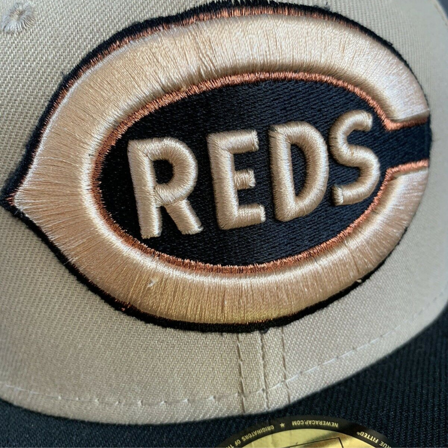 New Era Cincinnati Reds Camel Rustbelt 59FIFTY Fitted Hat