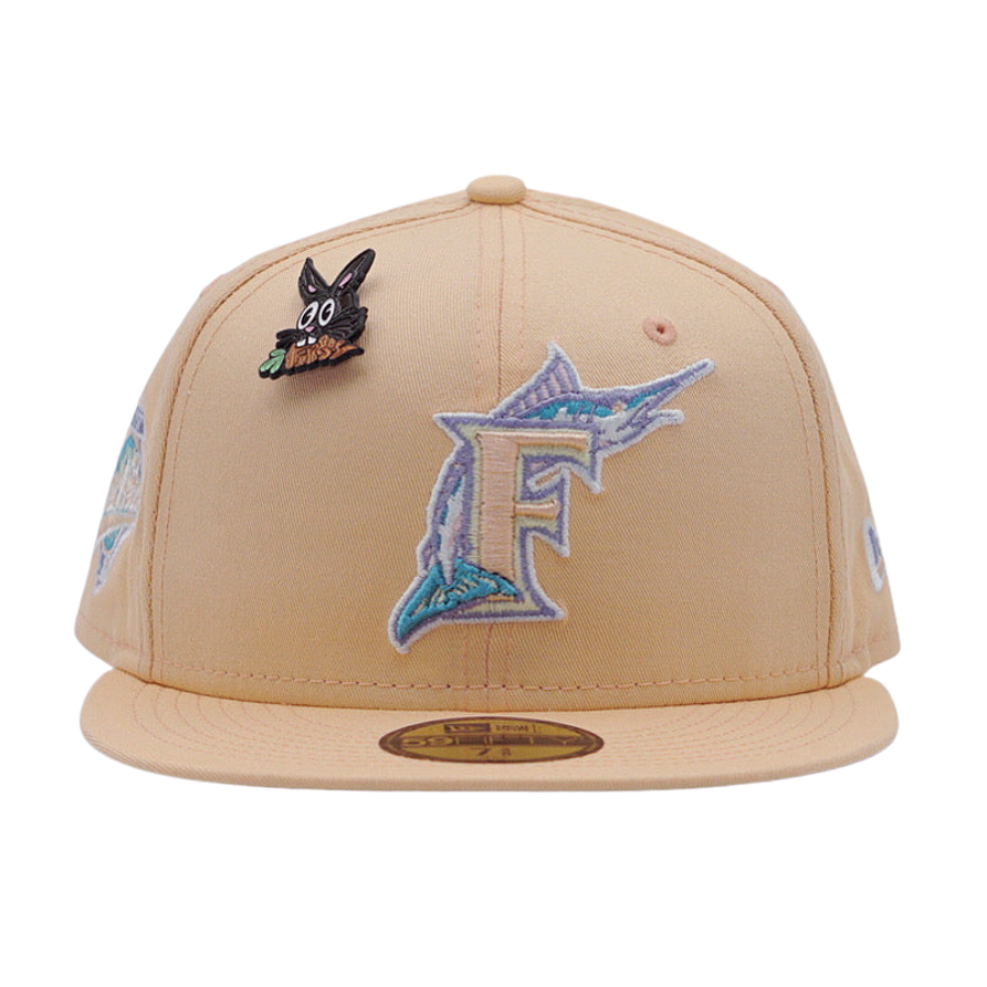 New Era Florida Marlins Peach 'Easter Pack' 1997 World Series 59FIFTY Fitted Hat