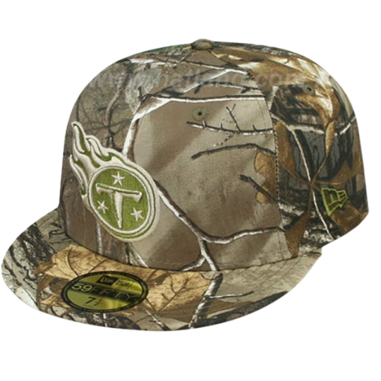New Era Tennessee Titans Realtree Camo 59FIFTY Fitted Hat