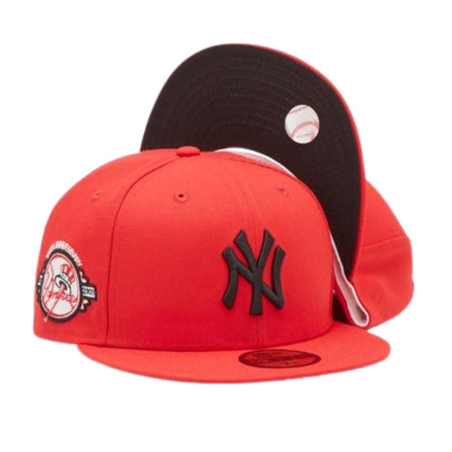 New Era New York Yankees "Licorice" Black Under Brim 59FIFTY Fitted Hat