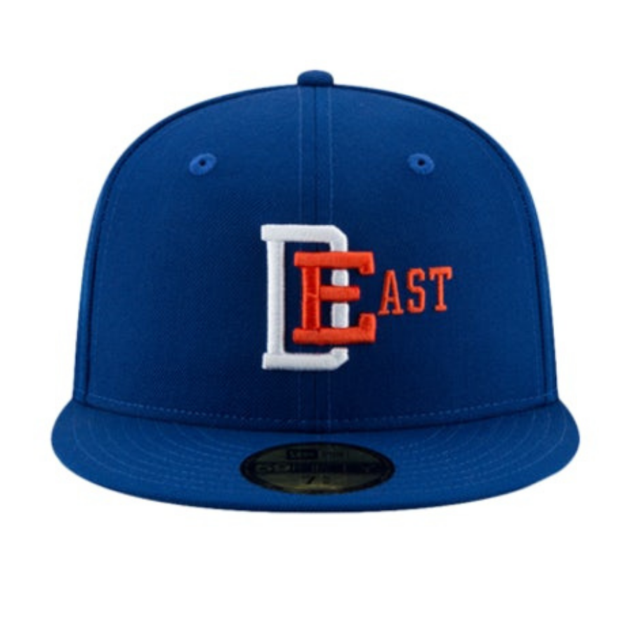 New Era Dave East Wordmark Royal/Orange 59FIFTY Fitted Hat