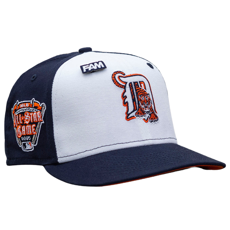 New Era Detroit Tigers 2005 All-Star Game Cotton Canvas 59FIFTY Fitted Cap