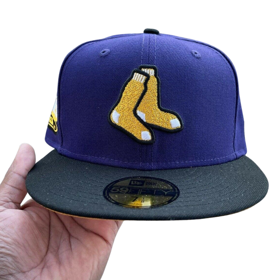 New Era Boston Red Sox '99 All-Star Game Purple/Yellow Lakers Crossover 59FIFTY Fitted Hat
