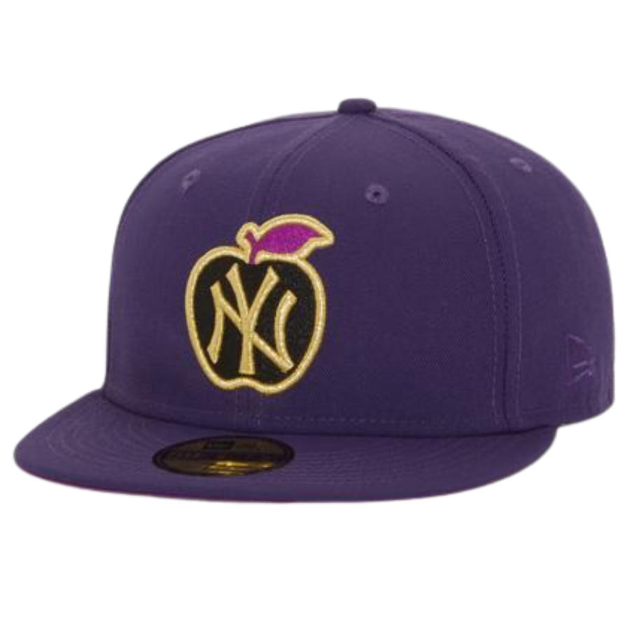 New Era New York Yankees Purple "MLB 3 Strikes" Pack 59FIFTY Fitted Hat