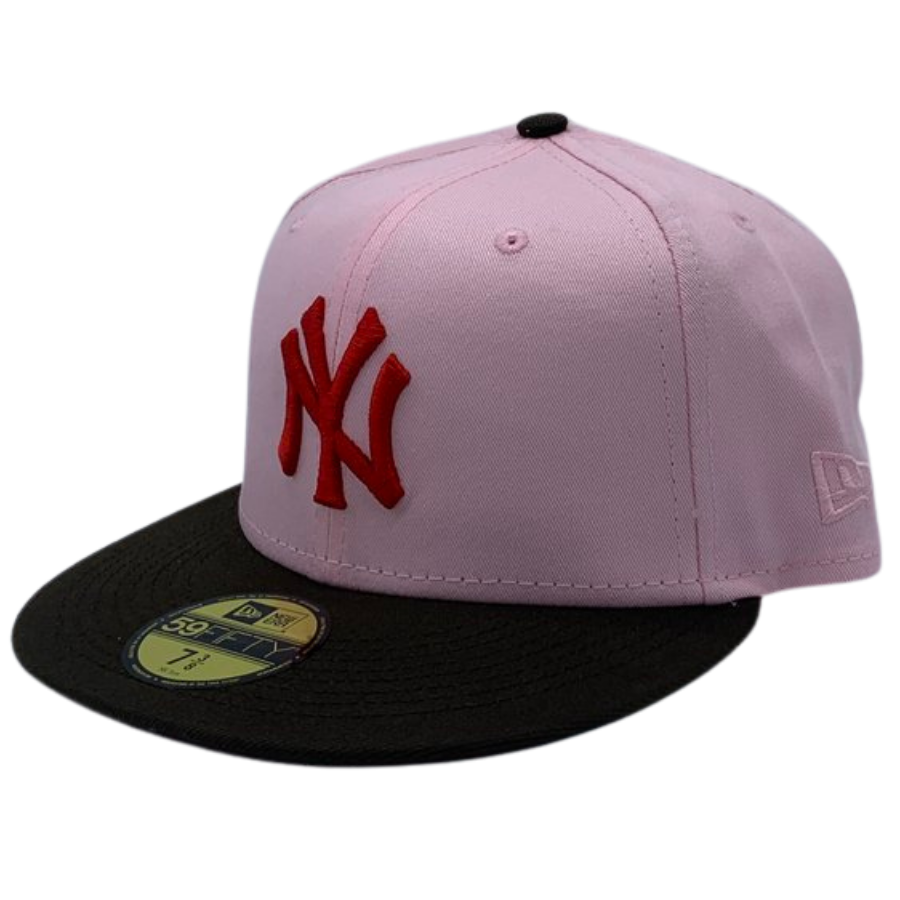 New Era New York Yankees Pink Walnut Scarlet UV 59FIFTY Fitted Hat