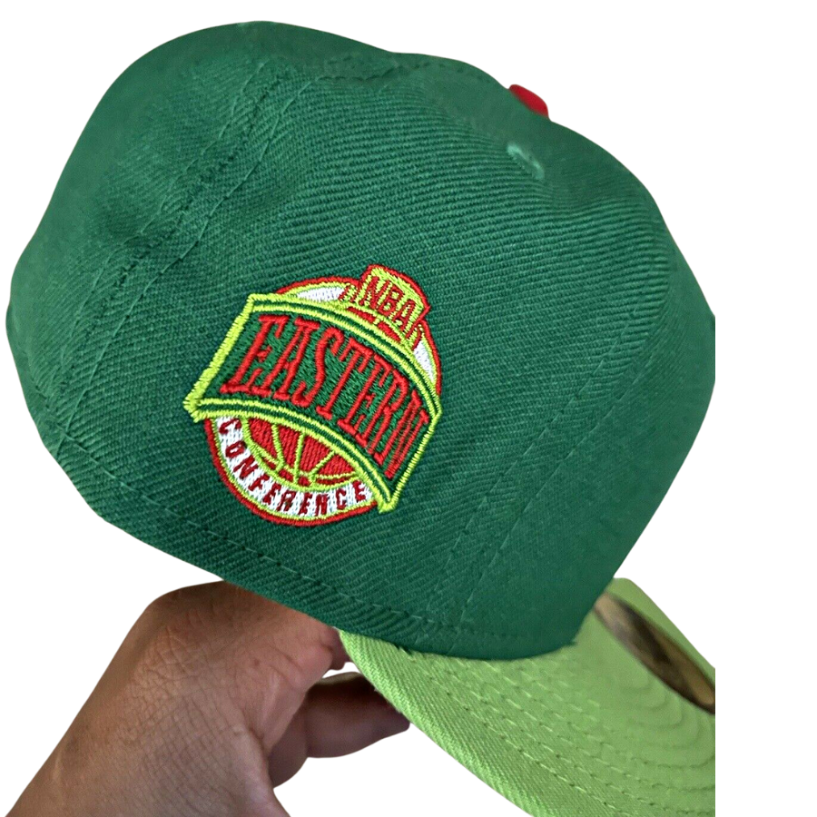 New Era Philadelphia 76ers Green "7UP" Inspired 59FIFTY Fitted Hat