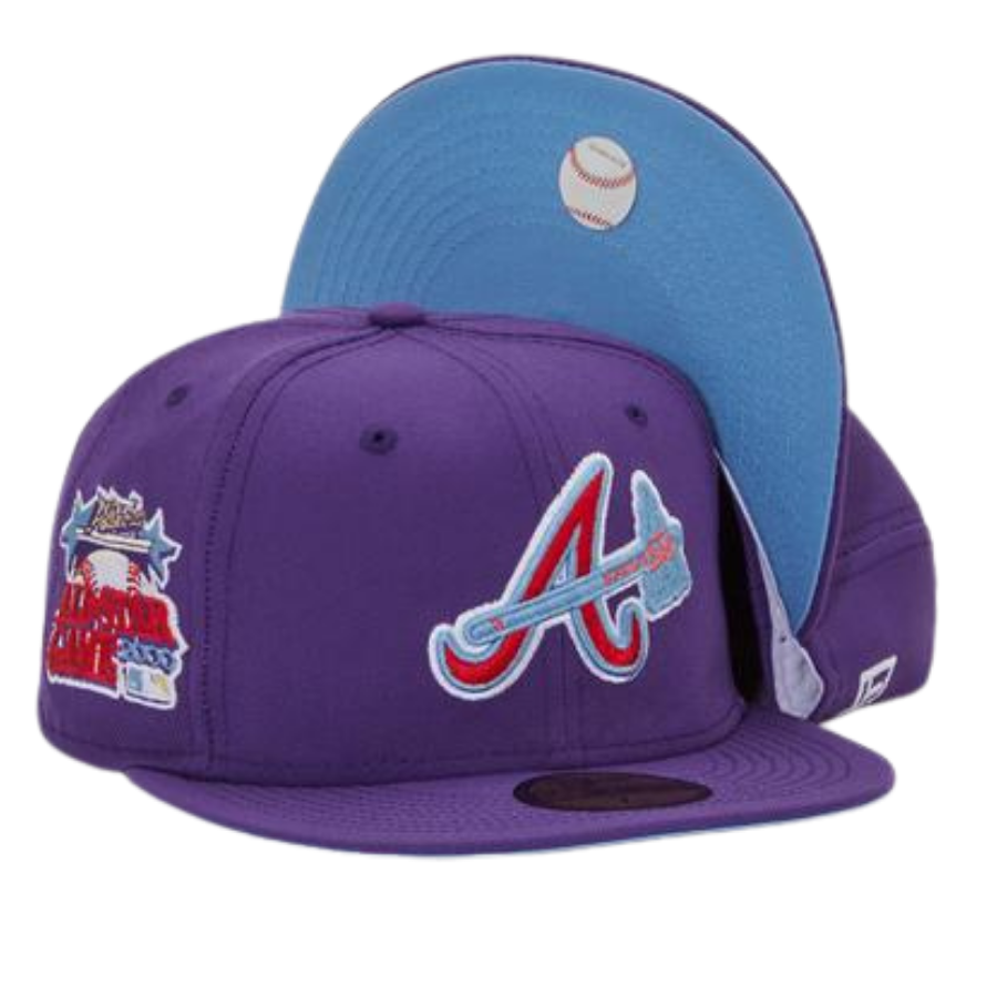 New Era Atlanta Braves Grape 'Kool Aid' 59FIFTY Fitted Hat
