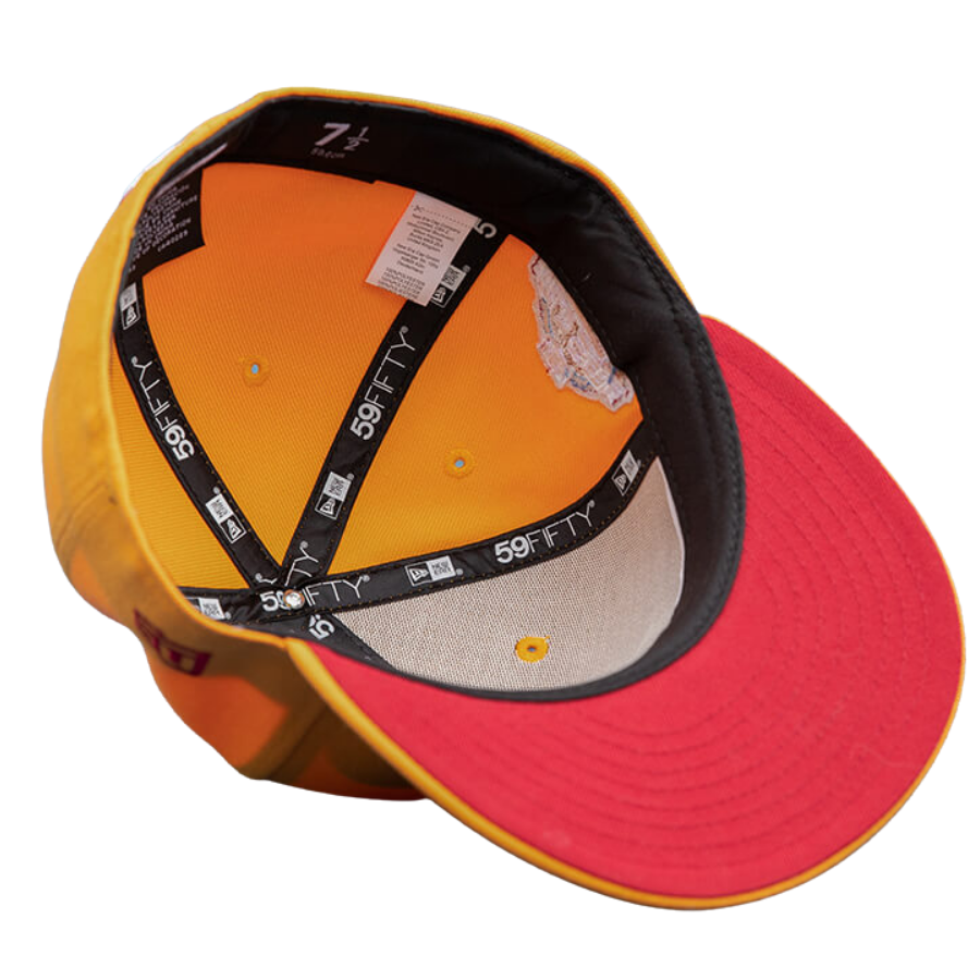 New Era Arizona Diamondbacks Upside Down Orange 2001 World Series 59FIFTY Fitted Hat