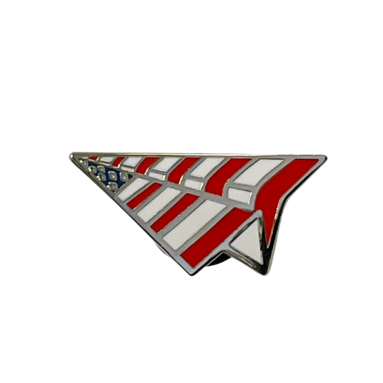 Roc Nation Paper Planes American Flag New Era Fitted Hat Pin